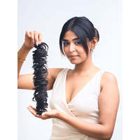 HairOriginals Scrunchie ouvert noir naturel