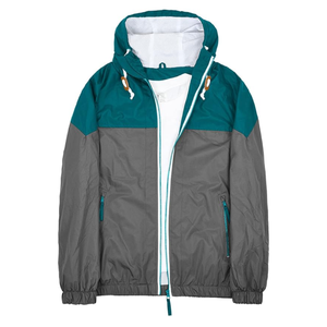 Chaquetas Cortavientos Impermeables con Capucha y Diseño de Parches Otoñales, Personalizadas con Logotipo de Fábrica para Hombre - Product Image 1