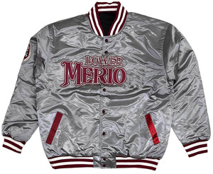 Veste universitaire en satin pour homme, brillante, légère, à manches longues, décontractée, boutonnée, streetwear, imperméable, mode printemps, manteau tendance - Product Image 6