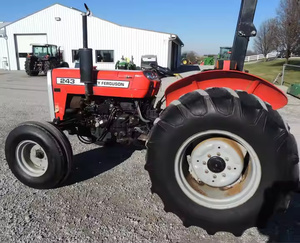 Tractor de jardín Mini Massey Ferguson de 4 ruedas Tractor agrícola de segunda mano de 28HP con motor central y componentes de motor - Product Image 2