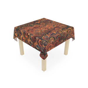 Home Decoration Best Selling 100% Pure Cotton Embroidered Wedding <b>Table</b> <b>Cloths</b> with Personalized Logo - Product Image 2