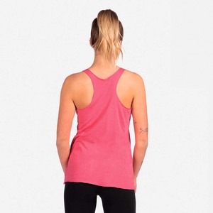 เสื้อกล้ามออกกำลังกายผ้าฝ้ายพีมาสำหรับผู้หญิง คอกว้าง ทรงหลวม ไม่มีแขน - Product Image 4