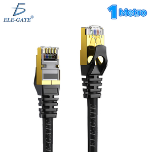 Cable Ethernet UTP Cat7 RJ45 de 1m, Negro, para Vention, Cobre Puro con Revestimiento de PVC, para Uso en Computadoras - Product Image 2