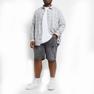 Wholesale Men's Distress Ripped Denim <b>Short</b> Pants Casual Outdoor Fashion Summer Wear Button Closure <b>Jeans</b> <b>Shorts</b> Men - Product Image 4