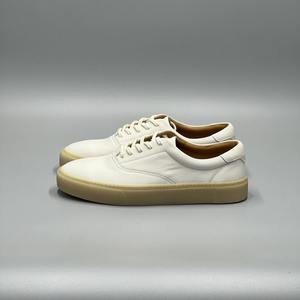 Chaussures décontractées minimalistes en toile pour hommes, basses à lacets, style skate, vulcanisées, souples, et baskets décontractées basses en toile pour femmes, style skate - Product Image 3