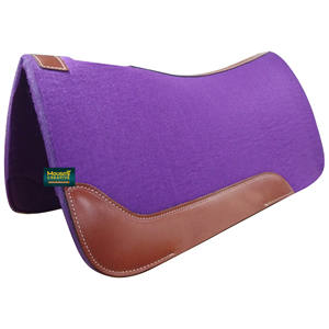 Tapis de selle en feutre Western Horse Cutback Wither 1 "Thick 31" x 30 "à très bas prix Équipement équestre en vrac Fabrication OEM - Product Image 4