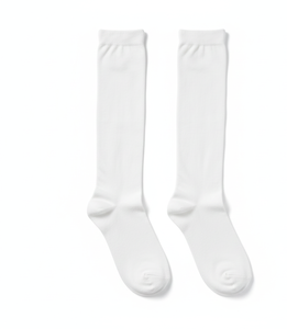 Chaussettes longues pour femmes HarmonyStride, coton riche, respirantes, extensibles, coupe régulière, multicolores, pack confort - Product Image 1