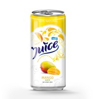 Mango Vruchtensap Drinkt 250Ml Kan 100% Pure Oem Fabrikant-Private Label-Goedkope Prijs