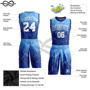 เสื้อบาสเกตบอลระบายอากาศได้ดีเสื้อกีฬา - Product Image 6