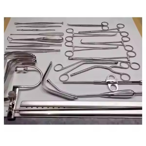 Kit de instrumentos de cirugía ortopédica de grado quirúrgico, juego de instrumentos de acero inoxidable, fórceps de sujeción de huesos, curetas, juego ortopédico - Product Image 4