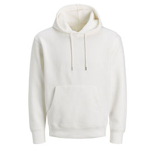 High Quality 100% Cotton Winter Pullover Hoodie with Pocket Design Breathable <b>Fabric</b> Custom Embossed Logo for Men - Product Image 1