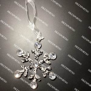 Adornos colgantes de cuentas de Navidad hechos a mano Adornos navideños hechos a mano únicos - Product Image 3