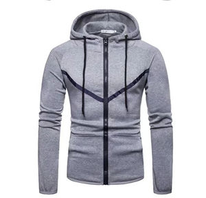 La mejor Sudadera con capucha al por mayor 100% algodón Full Zip Hoodie Unisex Heavyweight Oversize Pullover con logotipo personalizado Winter Blank Hoodies - Product Image 2