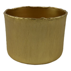 Jardinière en métal de luxe, faite à la main, finition émaillée, pot à fleurs pour la maison et l'extérieur, utilisation décorative, vases en métal - Product Image 1