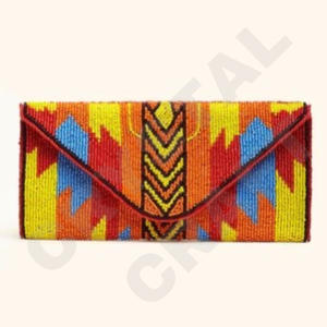 กระเป๋าคลัทช์งานเลี้ยงตอนเย็นประดับลูกปัดสีชมพูออกแบบได้ตามต้องการกระเป๋าสะพายไหล่สำหรับผู้หญิงกระเป๋าหรูและกระเป๋าถืองานปาร์ตี้ - Product Image 2