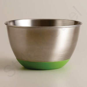 Antiskid Salad Large Size High Quality Serving <b>Bowl</b> Antiskid <b>Mixing</b> <b>Bowl</b> with Green <b>Color</b> Deep <b>Mixing</b> <b>Bowl</b> with Rubber Base - Product Image 1