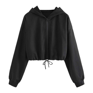 Vestido Sudadera de Felpa Personalizado para Mujer, 100% Algodón, Transpirable, Resistente al Viento, Ecológico, Diseño en Relieve, Bordado, Hombros Caídos - Product Image 1