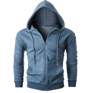 Sweat-shirt unisexe de haute qualité en gros, 100% coton tricoté, polaire anti-rétrécissement, fermeture éclair, logo B imprimé - Product Image 6