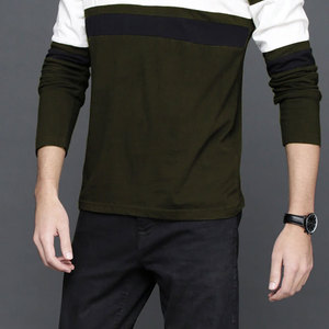 Camiseta de Manga Larga Estilo Urbano, Lisa, Minimalista, Mezcla de Algodón, Suave y Cómoda, Impresión Personalizada OEM - Product Image 4