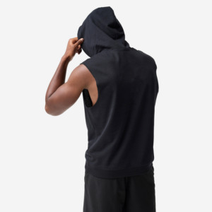 Custom wholesale Hot Sale Mens Tank Top Custom Color Solid Cotton <b>Sleeveless</b> <b>Hoodie</b> for Gym & Workout Fitness - Product Image 1