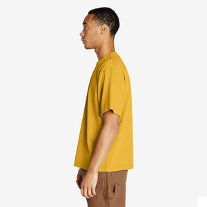 Camiseta Premium para Hombre, 100% Algodón, 230g, Color Beige, Bordada, Cómoda, Informal, Estilo Urbano, Suave y Transpirable - Product Image 2