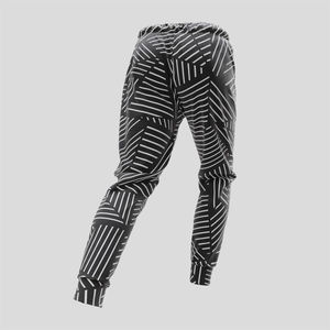 Joggers Hombres Pantalones casuales Fitness Pantalones de chándal de alta calidad Hombres Negro Gimnasio Jogger Pantalones para hombres - Product Image 4