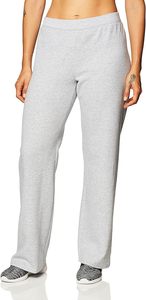Petite pantalon de survêtement en polaire pour femme Eco-Smart avec contrôle du ventre Fond ouvert respirant et ceinture élastique pour l'automne et l'hiver - Product Image 4
