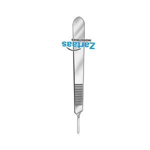 Manche de scalpel dentaire en acier inoxydable de haute qualité 871.3 plat - Product Image 3
