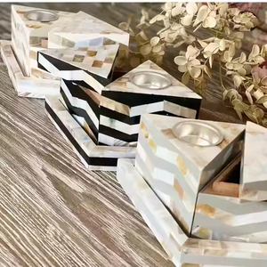 Pas cher Mabkhara os incrustation brûleur 2025 nacre incrustation Bakhoor vadrouille plateau Medkhan résine boîte brûleur Mubkhar acrylique boîte - Product Image 4