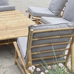 Chaise de détente moderne en bambou/canapé pour l'extérieur Park Garden Hotel ou Villa Meubles - Product Image 4