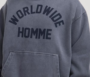 ชุดวอร์มผ้าคอตตอน100% 400gsm สำหรับผู้ชายเสื้อมีฮู้ดและกางเกงแบบสวมธรรมดางานตามสั่ง - Product Image 6