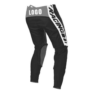 Pantalon de course MX personnalisé blanc et noir, utilisation en extérieur, pantalon de course MX de haute qualité, pantalon MX pour la course de motocross hors route - Product Image 3