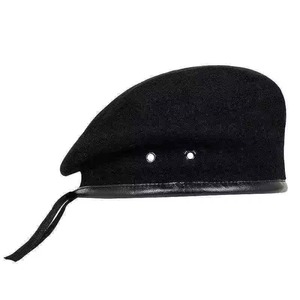 Wholesale Custom Logo <b>Beret</b> Hat Best Quality Polyester and Wool Mesh for Outdoor Usage Comfortable <b>Beret</b> for Sale - Product Image 4