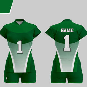 Meilleur matériau Uniforme de volley-ball pour hommes Top tendance Ensembles entièrement personnalisés Tarif de gros Respirant et élégant - Product Image 4