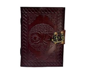 Journal en cuir personnalisé avec arbre de <span class=keywords><strong>vie</strong></span> en relief, carnet de notes vierge, fournitures de bureau, carnet de notes pour étudiants, vente en gros - Product Image 2