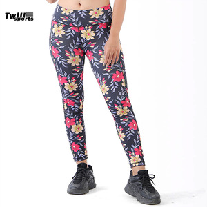 Leggings Deportivos TWILL SPORTS de Cintura Alta para Mujer, Algodón/Bambú, Sin Costuras, Transpirables, Efecto Push-Up, Casuales, para Gimnasio, Deporte, Personalizables - Product Image 4