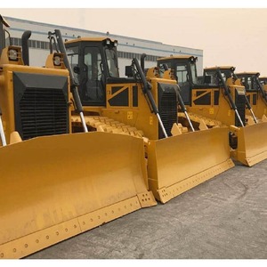 Bulldozer agrícola sobre orugas Shantui para limpieza de tierras Tractor Dozer con componentes de núcleo de bomba de motor Herramienta de nivelación de tierras de granja - Product Image 4