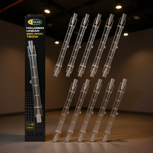 Bombilla Halógena Lineal de 150W, 220-240V, Estándar, 118mm - Product Image 3
