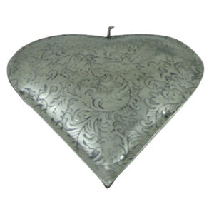 Bougeoir décoratif à la maison de conception moderne de couleur d'argent de nickel votif en forme de carré en métal pour la décoration de Noël de mariage - Product Image 3