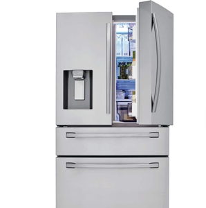 Tout neuf 28 Cu. Réfrigérateur intelligent à portes françaises 4 portes avec tiroir FlexZone en acier inoxydable - Product Image 3