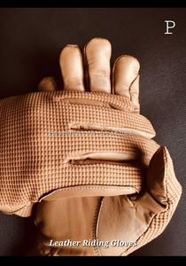 Gants d'équitation en cuir de haute qualité pour hommes Qualité supérieure Style confortable Gants souples d'extérieur Tendance d'utilisation quotidienne parfaite - Product Image 4