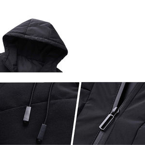 เสื้อแขนกุดมีซิปน้ำหนักเบาสำหรับผู้ชายเสื้อแขนกุดมีฉนวนกันความร้อนสำหรับใส่กลางแจ้งฤดูหนาว - Product Image 4