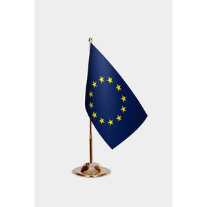 Drapeaux de bureau de l'Union européenne avec techniques d'impression numérique pour les graphiques - Product Image 2
