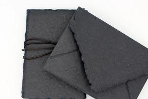 กระดาษใส่เครื่องเขียนทำจากผ้าฝ้ายขอบหยักกระดาษงานฝีมือขนาด A6 A5 A4 5x7 A3สำหรับงานแต่งงานและของขวัญในรูปแบบกล่อง - Product Image 5