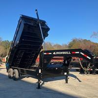 Nouvelle mini remorque à benne basculante pour tracteur 6x12/6x14/7x12/7x14/5'x10/5x7/5x8/6x10/7x16 Remorque à benne basculante à haute productivité - Camion