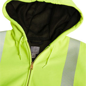 Ropa DE SEGURIDAD reflectante de alta visibilidad Guardia DE SEGURIDAD Chaqueta de invierno Ropa de trabajo de seguridad de alta visibilidad para hombres Construcción - Product Image 2