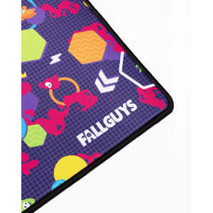 Alfombrilla de ratón XL cuadrada térmica impresa para el juego Fall Guys, impermeable, con carga inalámbrica, accesorios de ordenador en stock - Product Image 2