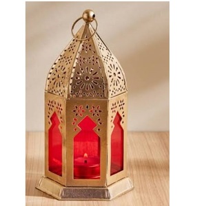 Lanterne à bougie décorative en métal, style traditionnel, pour événements et fêtes de Noël, produit très vendu - Product Image 6