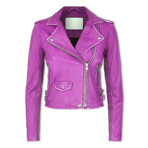 Chaquetas de cuero personalizadas para mujer, moda - Product Image 1