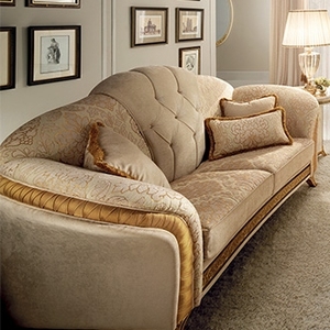 Hotelsofa Design Ecksofa aus Stoff <span class=keywords><strong>2</strong></span>-Sitzer Sofa Luxuriöse Stilvolle Couch Sofagarnitur - Product Image 5